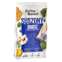 Dolina Noteci Premium karma suszona  z dorszem 9 kg