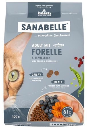 Sanabelle Adult Forelle - z pstrągiem 400g