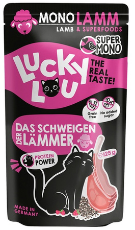 Lucky Lou SuperMono Jagnięcina saszetka 125g