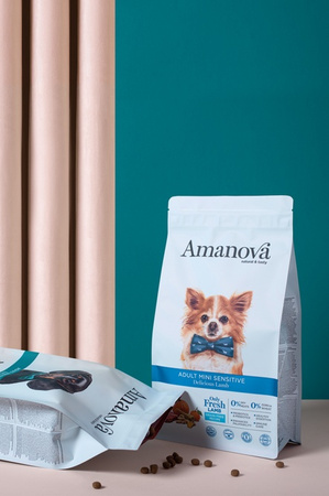 Amanova Dog Adult Mini Exigent Iberian Pork - wieprzowina 2kg