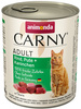 Animonda Carny Adult Wołowina, Indyk + Królik puszka 800g