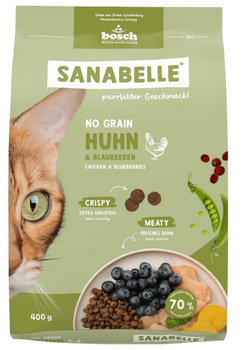 Sanabelle Adult No Grain Huhn - bezzbożowa z kurczakiem 400g