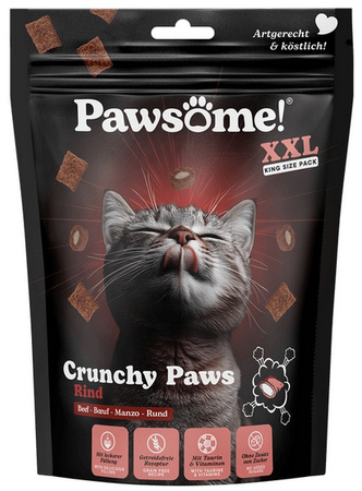 Pawsome Crunchy Paws Wołowina 150g