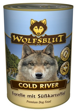 Wolfsblut Dog Cold River - pstrąg i bataty puszka 395g