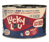 Lucky Lou Lifestage Senior Drób i wołowina puszka 200g