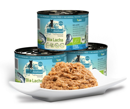 Catz Finefood Bio N.513 Łosoś puszka 200g