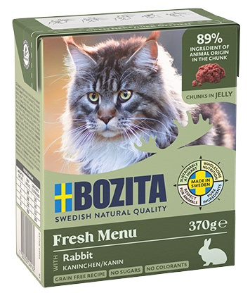 Bozita z Królikiem kawałki w galaretce kartonik 370g