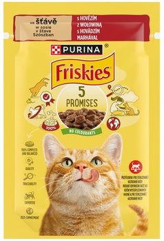 Friskies Wołowina saszetka 85g