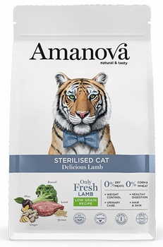 Amanova Cat Sterilised Delicious Lamb - jagnięcina 300g