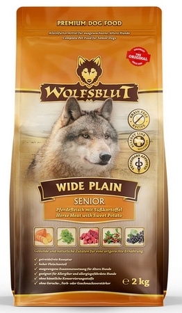 Wolfsblut Dog Wide Plain Senior - konina i bataty 2kg
