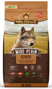 Wolfsblut Dog Wide Plain Senior - konina i bataty 12,5kg